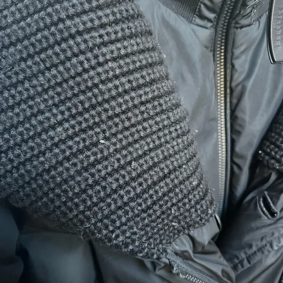 Mackage Brigid Knit & Leather Trim Down Puffer
Parka - Picture 5 of 16